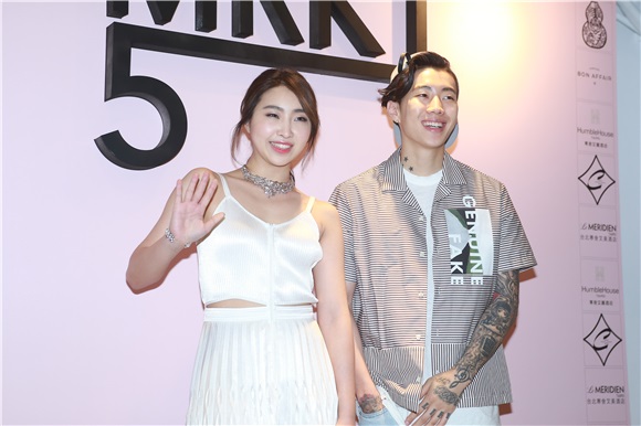 前2NE1团员MINZY 韩国饶舌歌手JAY PARK MRKT5复合品牌概念店开幕