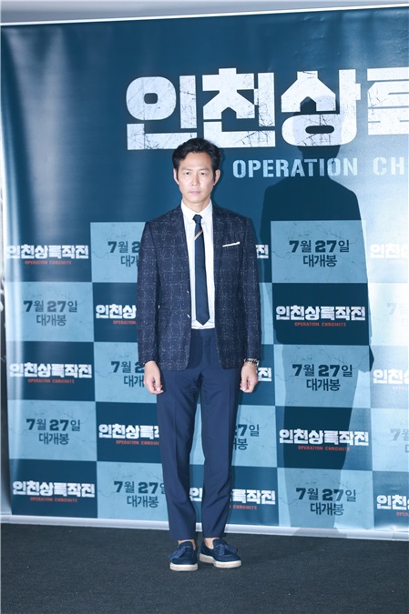 李政宰、李凡秀等出席《仁川上陆作战》媒体首映