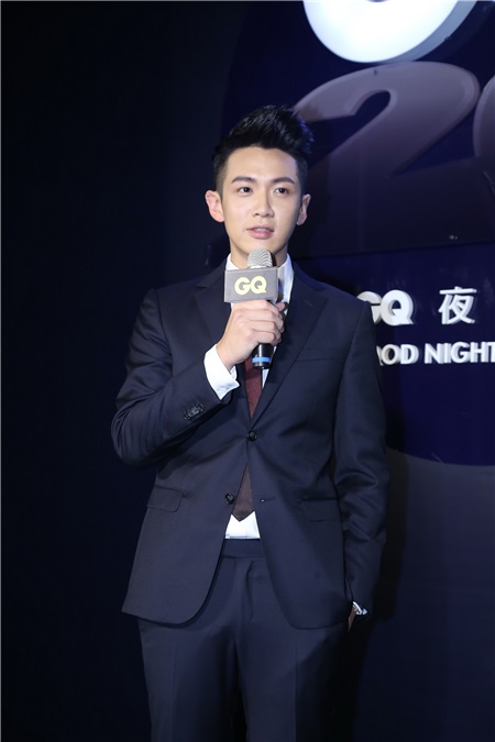 柯震东、陈柏霖、陈金锋出席《GQ年度风格男人》颁奖典礼