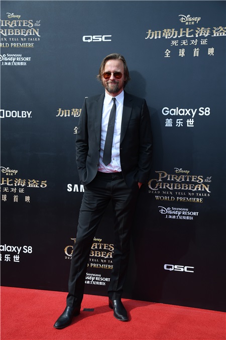 《加勒比海盗5》在沪举行全球首映 德普林允等明星亮相