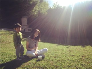 隋棠一家赴美度假 阳光般的少女根本看不出已经当妈