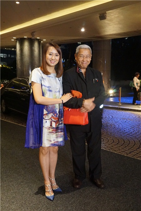 宣萱、吴卓羲、薛家燕等参加艺人陈曼娜女儿Joie & Dicky婚礼晚宴