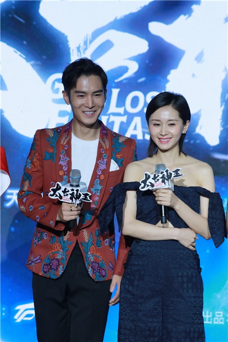 王子文自爆演仙女压力大 盛一伦表示新角色十分励志