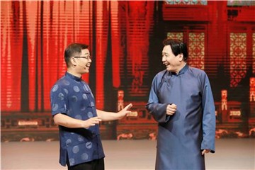大兵、赵卫国搞怪对视