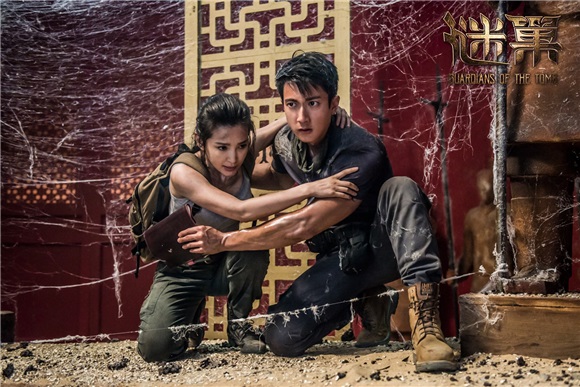 李冰冰「玩命」拍《谜巢》 与吴尊将「姐弟情」进行到底