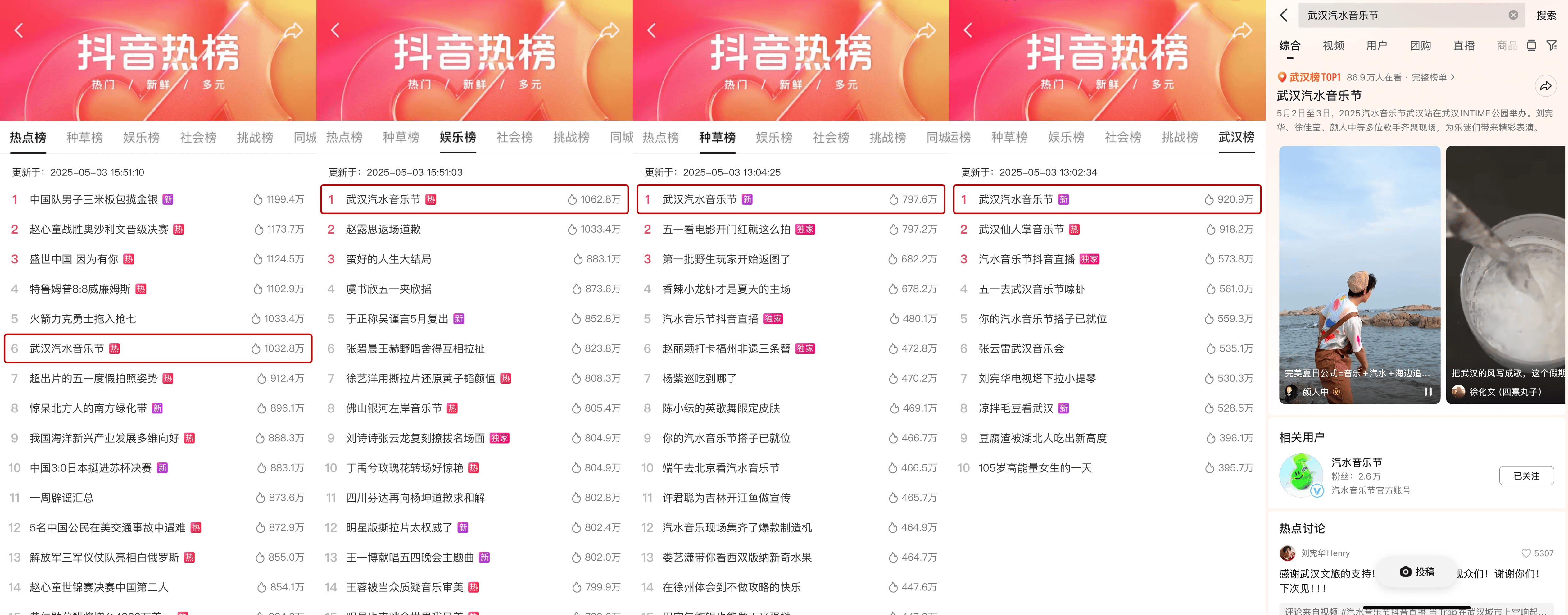 汽水音乐节武汉站圆满收官，千万人云端一同狂欢