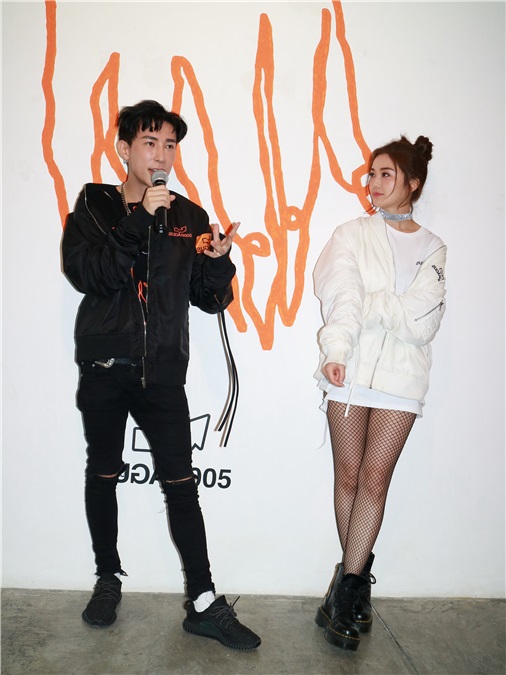 马天佑、蔡卓妍、皇甫惠贞等出席《Sugar005》发布会