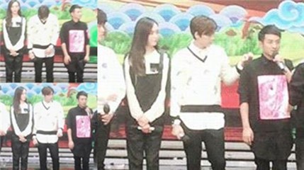 参加综艺节目也停不下来顽皮峰峰