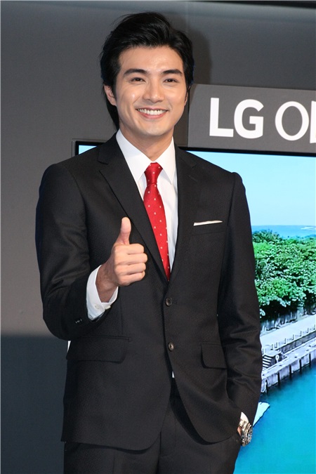 贺军翔出席《LG OLED TV》上市记者会