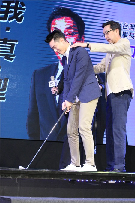 周汤豪出席男士护肤新品全新代言人活动