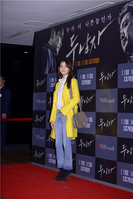 电影《两个男人》举行VIP试映会 SuperJunior利特、少女时代允儿等助阵