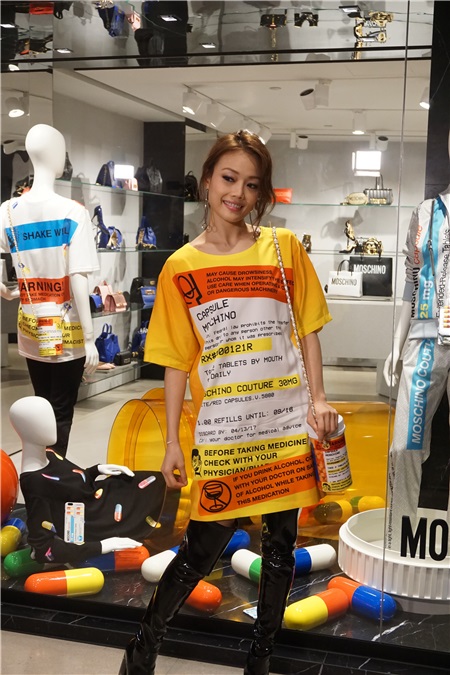 容祖儿出席时装品牌活动