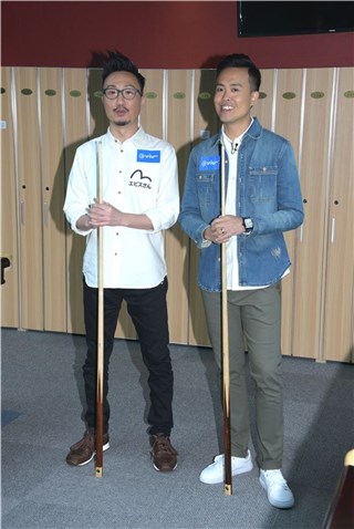 〈Yes香港现场〉郑中基受邀上桌球天王傅家俊节目 自认球技差