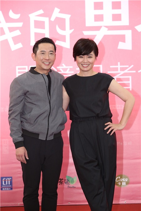林心如、张轩睿、高圣远、李李仁等出席戏剧《我的男孩》开镜记者会