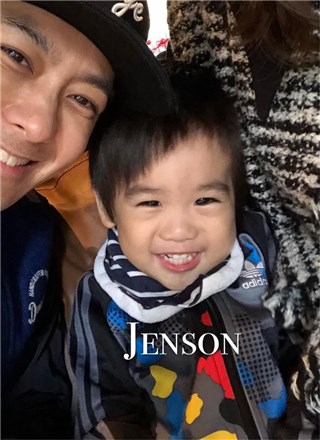 林志颖的Jenson居然与Kimi小时候神似 果然一家人都高颜值