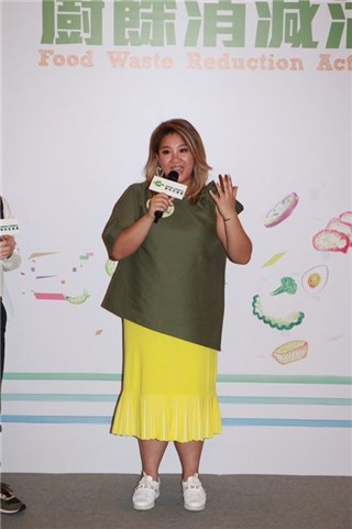 〈Yes香港现场〉郑欣宜支持厨余消灭活动 说浪费食物很罪过