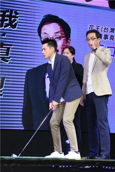 周汤豪出席男士护肤新品全新代言人活动