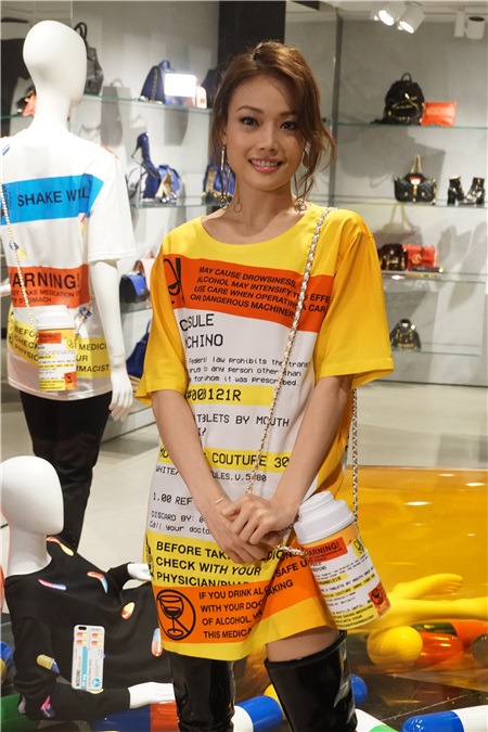 容祖儿出席时装品牌活动