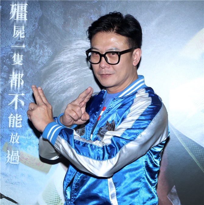 钱小豪为电影《救殭清道夫》来台宣传