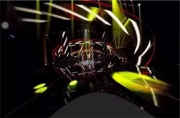 (微鲸VR app 中的酷炫舞台)