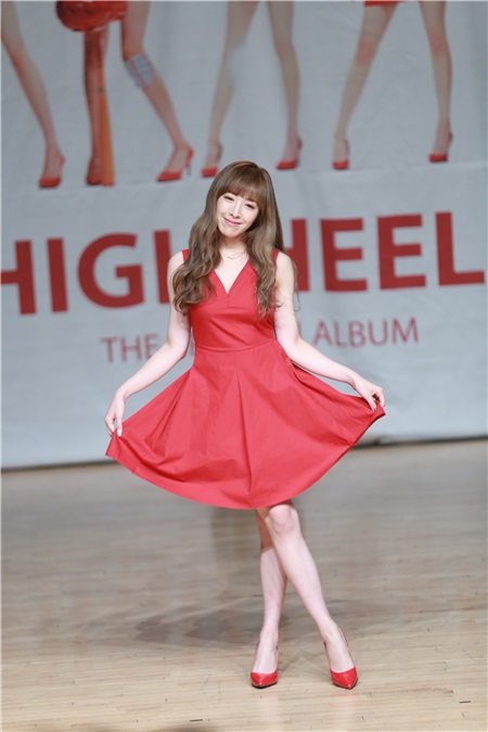 韩女团Brave Girls在首尔举行第3张迷你专辑《High Heels》Showcase