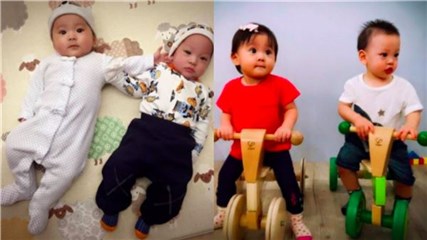 咘咘、V宝「超萌CP」再现 影片中的行为却引发网友论战