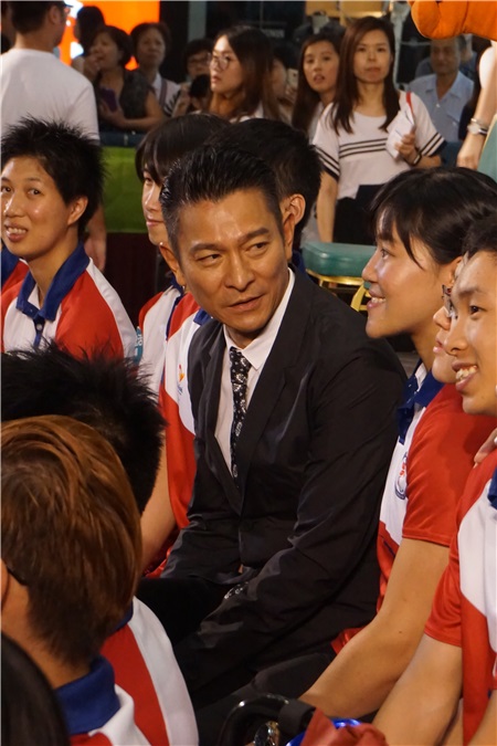刘德华也出席「 里约2016残疾人奥运会祝捷会」