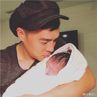 (窦智孔今天升格当爸 图/翻摄自窦智孔微博)