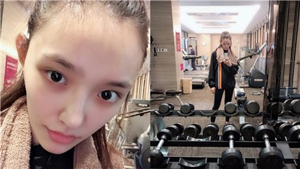 林允和美食斗争4个月瘦了10斤 身上只要多一块囊肉也不行