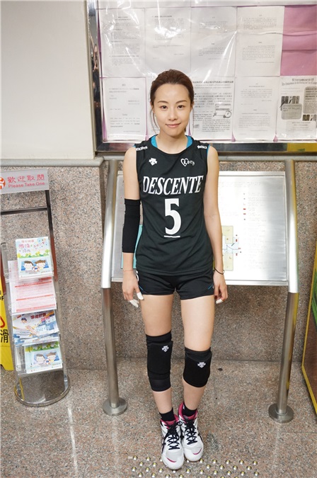 邓丽欣(Stephy)排球队比赛