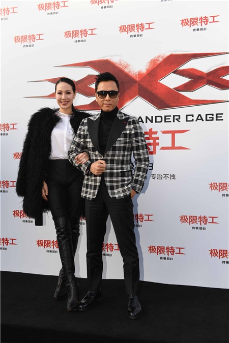 北京首映 甄子丹燃爆全场寸步难行