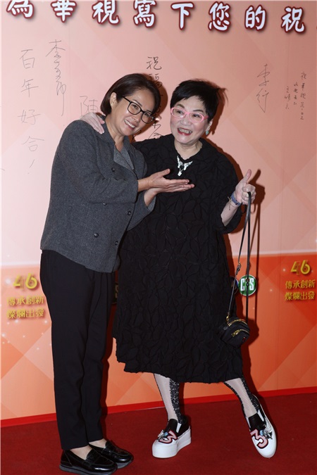 徐乃麟 张小燕 黄子佼出席华视46周年台庆