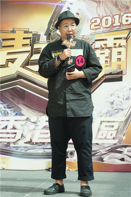 张敬轩、泳儿、罗力威出席2016《麦王争霸》全球广东歌歌唱比赛