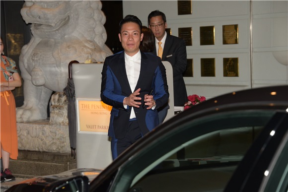 郭富城婚宴结束 张智霖、袁咏仪及邱淑贞等相继离开