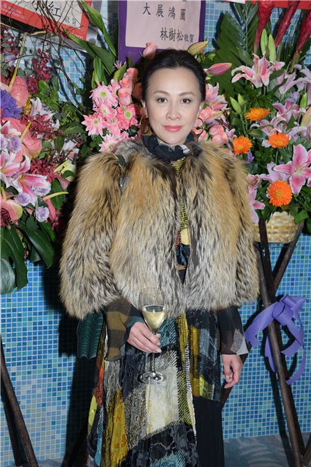 邝美云、佘诗曼、刘嘉玲等出席「餐厅开张」活动
