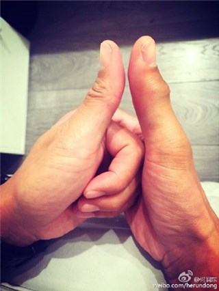 怎么回事?何润东急令: 明婚宴别跟我握手.....