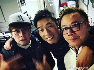 校长谭咏麟到底在搞什麽神秘事情？ 与许志安的合照露端倪