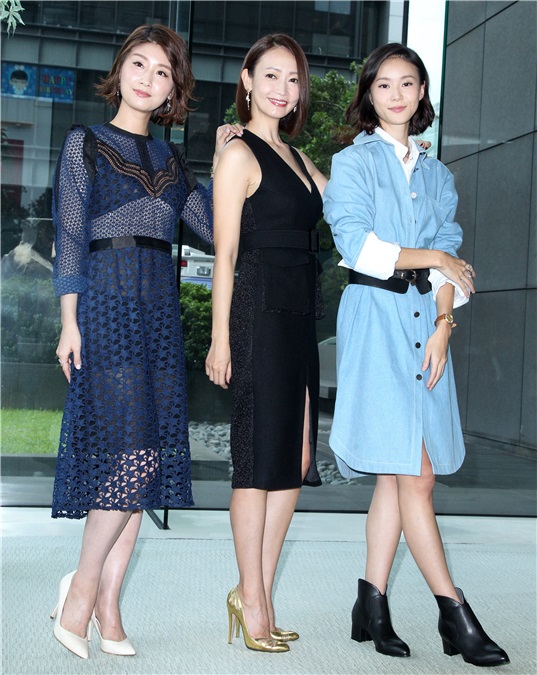 钟瑶、潘慧如、朱芷莹出席三立、东森新周五华剧「姊的时代」记者会
