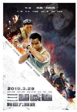 电影《三重威胁之跨国大营救》海报