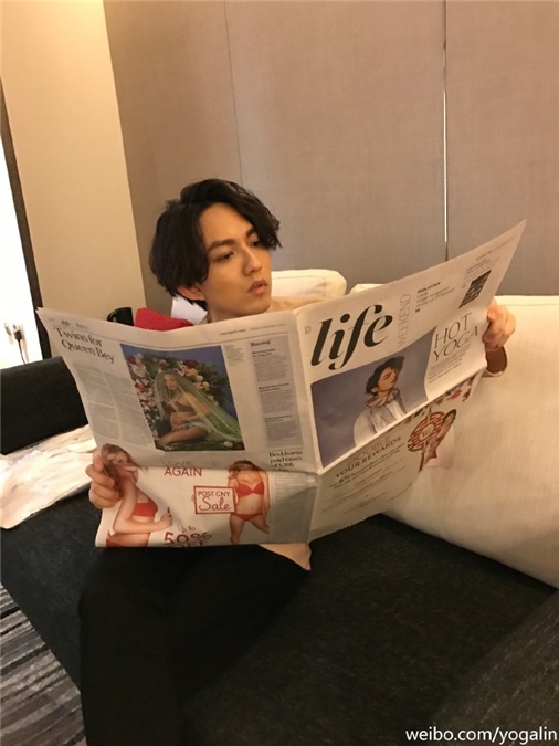 林宥嘉上头版装不在乎 粉丝笑称心机YOGA