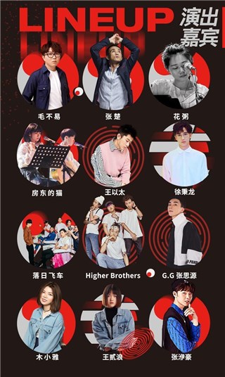 (硬地围炉夜·2018年度网易云音乐原创盛典演出嘉宾)