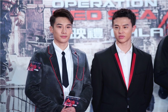 麦亨利现身《红海行动》香港首映 「最勇通讯兵庄羽」演绎不一样的「军人成长记」