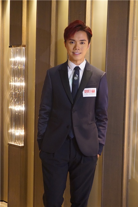 张敬轩与王祖蓝出席湾仔万丽海景酒店《广东广播电视台香港办事处成立》