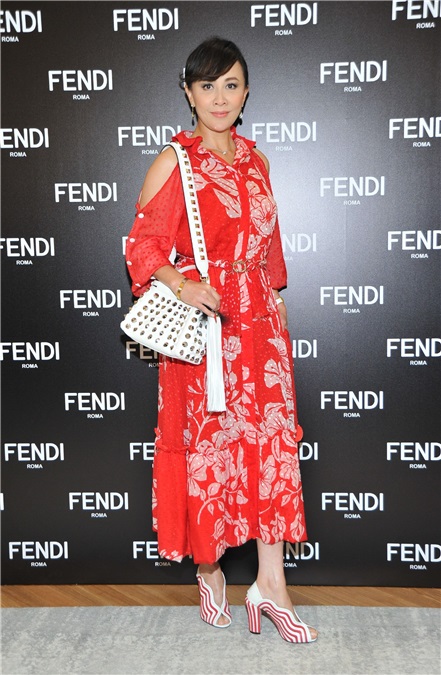 刘嘉玲、古天乐等出席《FENDI广东道旗舰店盛大开幕典礼》