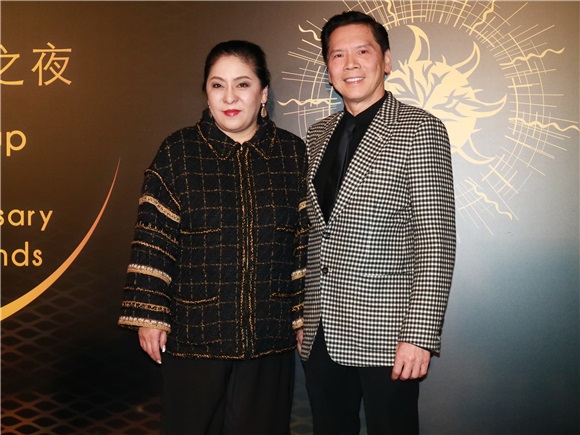 杨千嬅、薛凯琪等出席「太阳城10周年传奇之夜」的庆祝活动