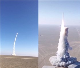 (“风马牛二号·音乐卫星”发射图片)