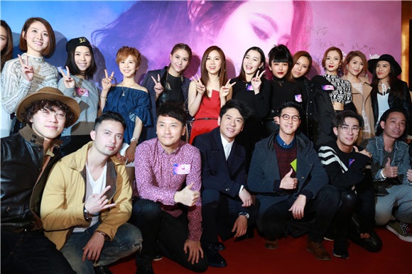 G.E.M.、何超莲、孙耀威、锺舒漫等出席G.E.M.电影《一路逆风》首映礼