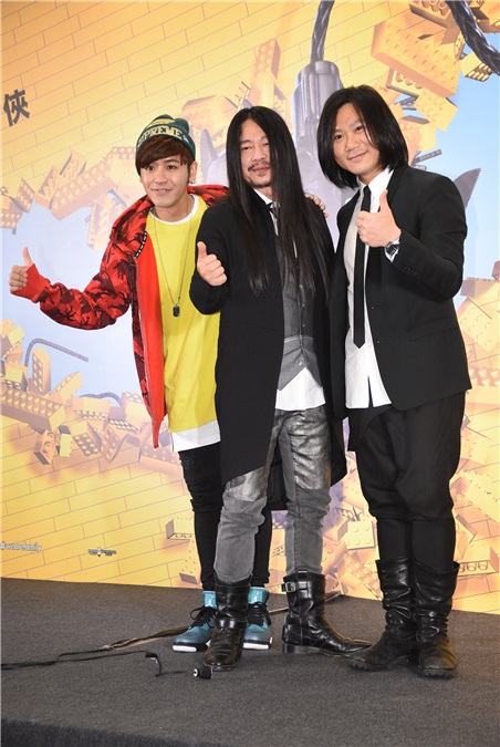 五月天玛莎、鼓鼓、乱弹阿翔、宇宙人等出席《乐高蝙蝠侠》电影