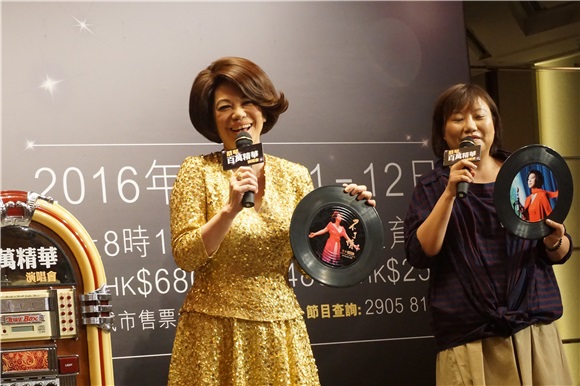 蔡琴出席演唱记者会