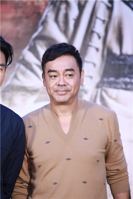 刘青云、彭于晏、陈木胜出席电影《危城》首映会